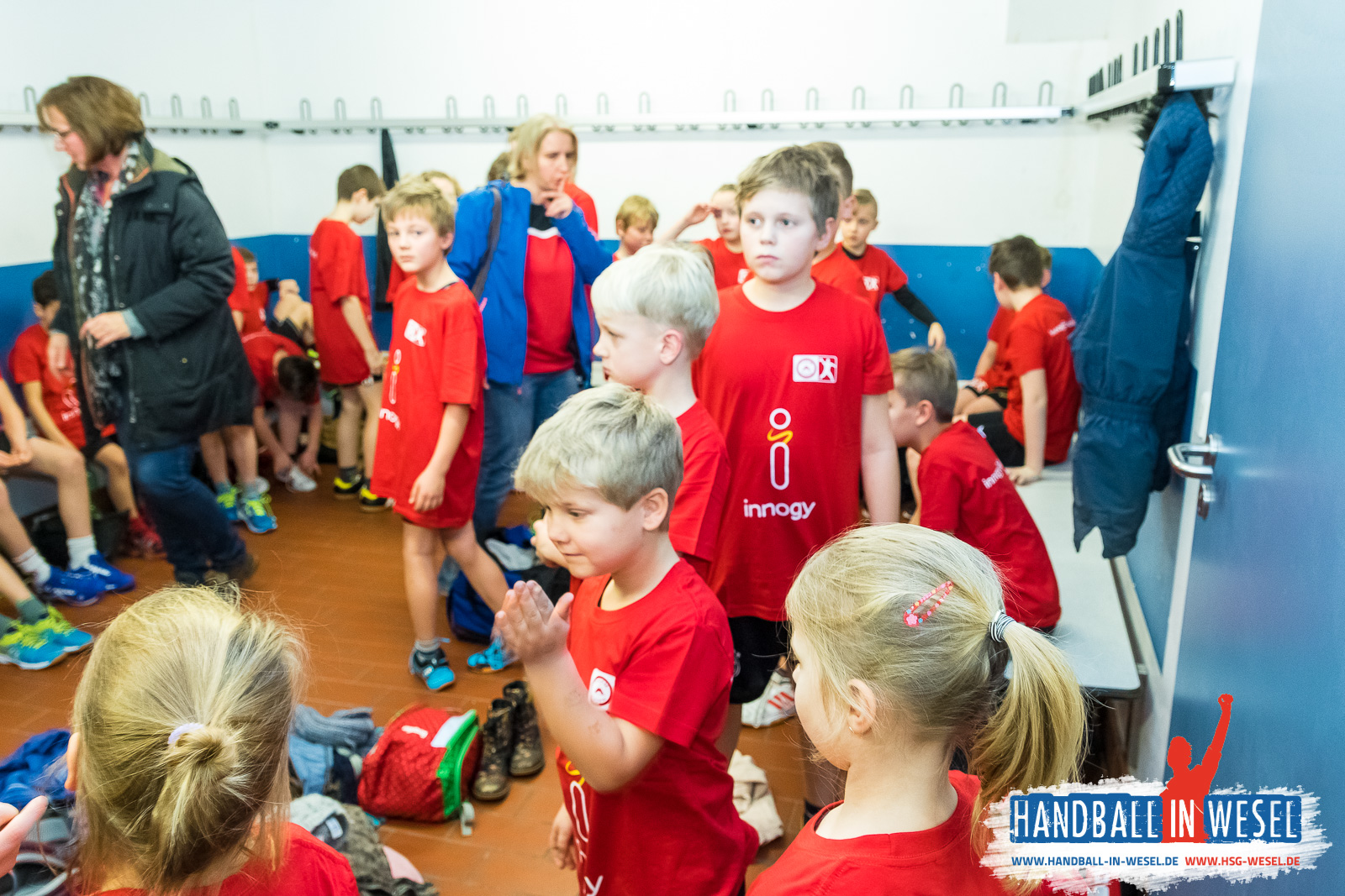 HSG Wesel E-Jugend / Einlaufkids TUSEM Essen 2017